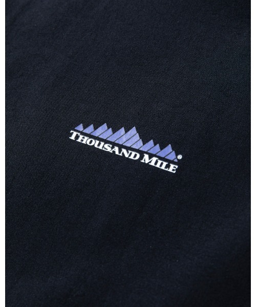 THOUSAND MILE（サウザンドマイル）の「[L's]FRENCH SLEEVE SHIRT & LONG PANTS SET NY/PU/フレンチスリーブシャツ＆ロングパンツセット【撥水,４WAYストレッチ, UVカット,セットアップ】（セットアップ・レディース・チャコールグレー/ブラック/カーキ/オリーブ/ネイビー/レンガ・FREE）」の15枚目の写真