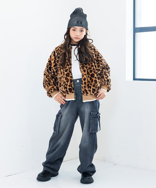 algy（アルジー）の「リバーシブルブルゾン（ブルゾン・キッズ・ピンク/ブラック/カーキ・XX-SMALL/X-SMALL/SMALL/MEDIUM）」の12枚目の写真