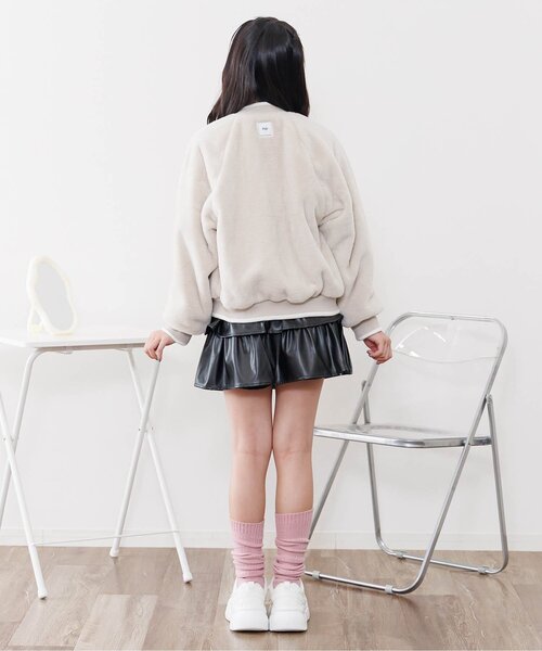 algy（アルジー）の「リバーシブルブルゾン（ブルゾン・キッズ・ピンク/ブラック/カーキ・XX-SMALL/X-SMALL/SMALL/MEDIUM）」の17枚目の写真