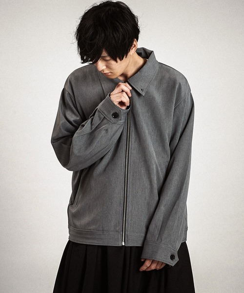 NO ID.（ノーアイディ）の「【NO ID.】Swing Top Blouson / スイング トップ ブルゾン（ブルゾン・メンズ・ブラック/グレー・ONE SIZE）」の10枚目の写真