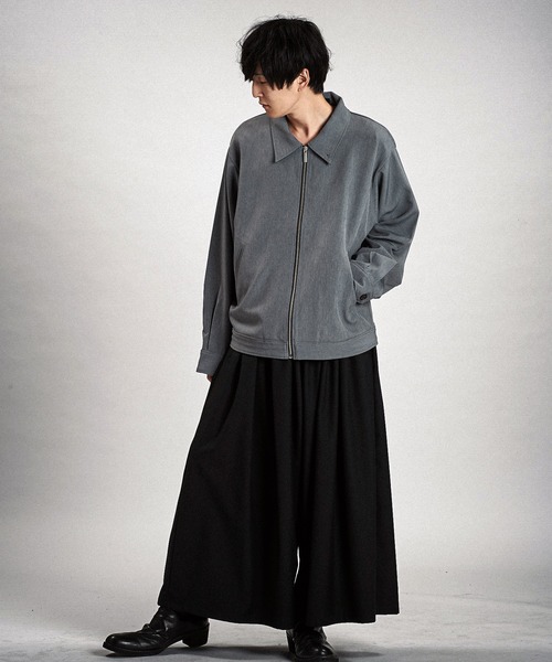 NO ID.（ノーアイディ）の「【NO ID.】Swing Top Blouson / スイング トップ ブルゾン（ブルゾン・メンズ・ブラック/グレー・ONE SIZE）」の11枚目の写真