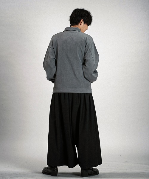 NO ID.（ノーアイディ）の「【NO ID.】Swing Top Blouson / スイング トップ ブルゾン（ブルゾン・メンズ・ブラック/グレー・ONE SIZE）」の5枚目の写真