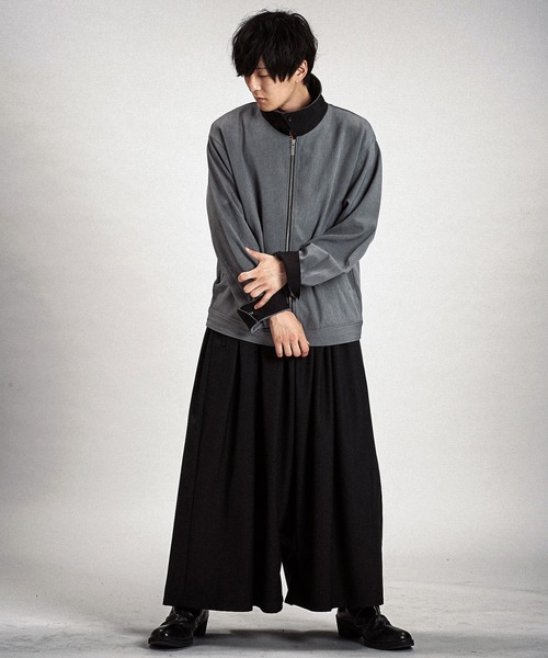 NO ID.（ノーアイディ）の「【NO ID.】Swing Top Blouson / スイング トップ ブルゾン（ブルゾン・メンズ・ブラック/グレー・ONE SIZE）」の7枚目の写真