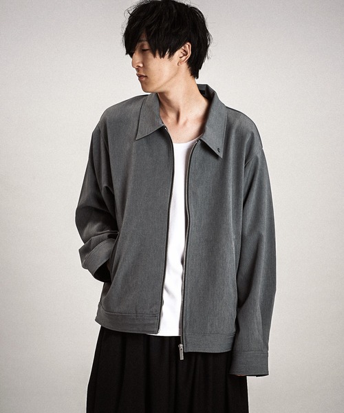 NO ID.（ノーアイディ）の「【NO ID.】Swing Top Blouson / スイング トップ ブルゾン（ブルゾン・メンズ・ブラック/グレー・ONE SIZE）」の3枚目の写真