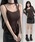FOLLOWIN�i�t�H���E�B���j�́u4color/���[�X�X�����}�t���[/�h�b�g�t�����L���~�J�[�f�B�K��SET�i�J�[�f�B�K��/�{�����j�v�b�_�[�N�u���E��