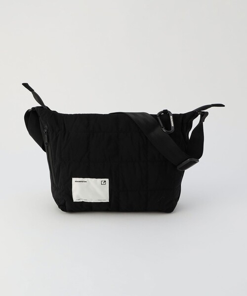 NOLLEY'S LIGHT(ノーリーズライト)の「【ADAM PATEK】 square quilt MIDDLE shoulder bag(ショルダーバッグ・メンズ・オリーブ/ブラック・FREE)」の2枚目の写真