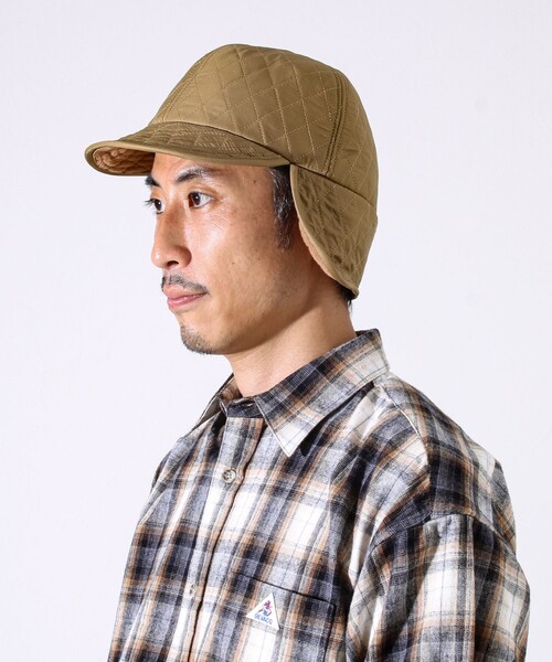 halo commodity（ハロ　コモディティー）の「【halo Commodity/ハロ コモディティー】Flutter Flap Cap（キャップ・メンズ・ブラック/カーキ/グレー・FREE）」の9枚目の写真