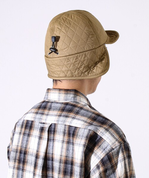 halo commodity（ハロ　コモディティー）の「【halo Commodity/ハロ コモディティー】Flutter Flap Cap（キャップ・メンズ・ブラック/カーキ/グレー・FREE）」の5枚目の写真