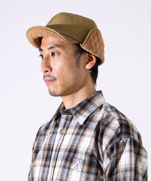 halo commodity（ハロ　コモディティー）の「【halo Commodity/ハロ コモディティー】Flutter Flap Cap（キャップ・メンズ・ブラック/カーキ/グレー・FREE）」の17枚目の写真