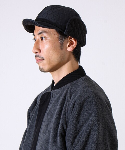 halo commodity（ハロ　コモディティー）の「【halo Commodity/ハロ コモディティー】Flutter Flap Cap（キャップ・メンズ・ブラック/カーキ/グレー・FREE）」の15枚目の写真