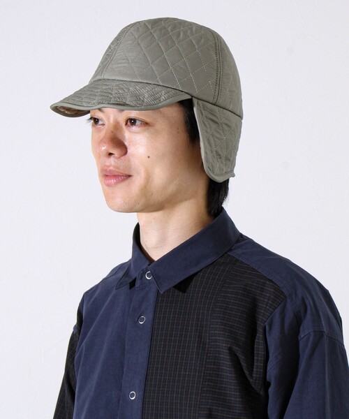 halo commodity（ハロ　コモディティー）の「【halo Commodity/ハロ コモディティー】Flutter Flap Cap（キャップ・メンズ・ブラック/カーキ/グレー・FREE）」の6枚目の写真