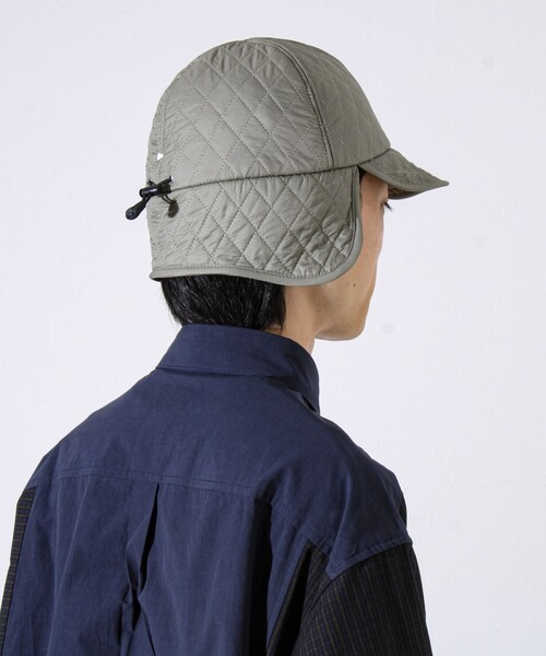halo commodity（ハロ　コモディティー）の「【halo Commodity/ハロ コモディティー】Flutter Flap Cap（キャップ・メンズ・ブラック/カーキ/グレー・FREE）」の4枚目の写真