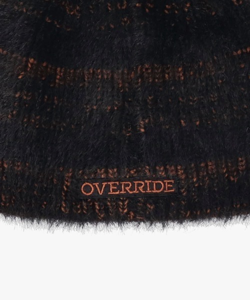 OVERRIDE(オーバーライド)の「OVERRIDE / VILLAINS / CORD BEANIE / オーバーライド(ニットキャップ/ビーニー・レディース・パープル/ブラック/ブルー・57~59cm)」の7枚目の写真