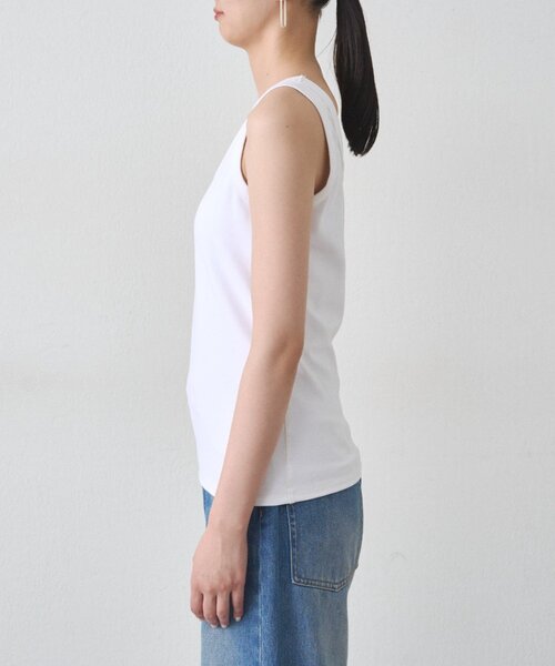 LOUNGEDRESS（ラウンジドレス）の「ベーシックタンク（タンクトップ・レディース・ブラック/オフホワイト・FREE）」の13枚目の写真