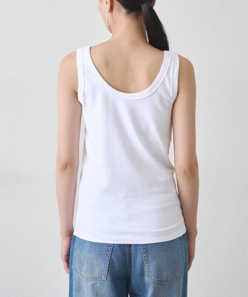 LOUNGEDRESS（ラウンジドレス）の「ベーシックタンク（タンクトップ・レディース・ブラック/オフホワイト・FREE）」の14枚目の写真