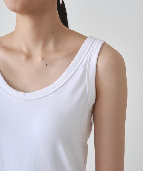 LOUNGEDRESS（ラウンジドレス）の「ベーシックタンク（タンクトップ・レディース・ブラック/オフホワイト・FREE）」の16枚目の写真
