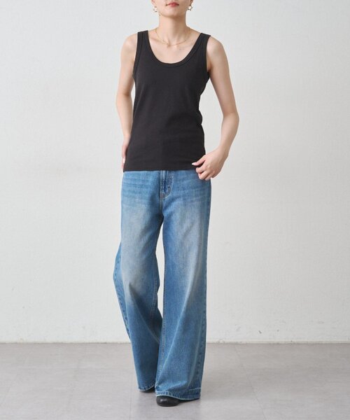 LOUNGEDRESS（ラウンジドレス）の「ベーシックタンク（タンクトップ・レディース・ブラック/オフホワイト・FREE）」の20枚目の写真