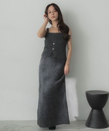 Elishe（エリシェ）の「ヘアリーニットビスチェ（キャミソール）」