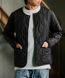 TAION ミリタリークルーネックダウンジャケット TAION-104B2ML-1