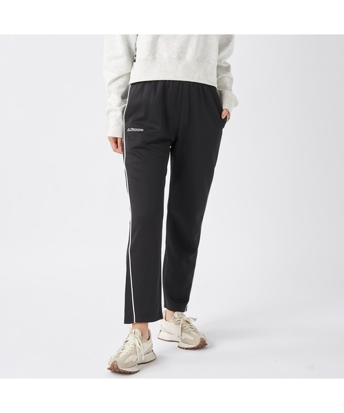Kappa(カッパ)の「Kappa カッパ ブリスターメッシュ ライン入り ジャージ ロングパンツ(その他パンツ・レディース・ネイビー/ブラック・L/LL/M)」の2枚目の写真