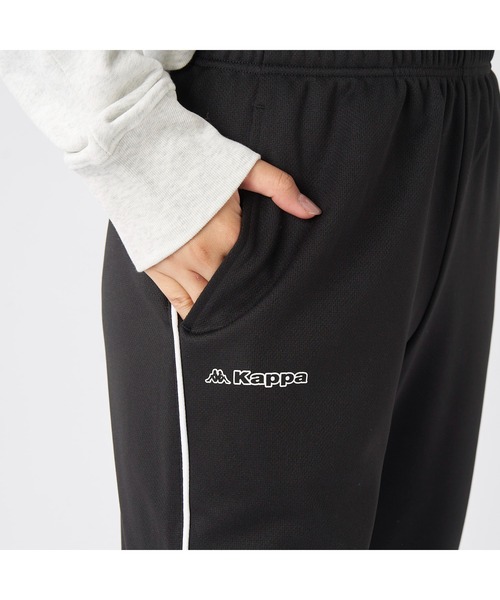 Kappa(カッパ)の「Kappa カッパ ブリスターメッシュ ライン入り ジャージ ロングパンツ(その他パンツ・レディース・ネイビー/ブラック・L/LL/M)」の8枚目の写真