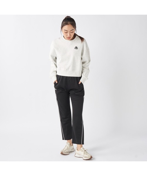 Kappa(カッパ)の「Kappa カッパ ブリスターメッシュ ライン入り ジャージ ロングパンツ(その他パンツ・レディース・ネイビー/ブラック・L/LL/M)」の7枚目の写真