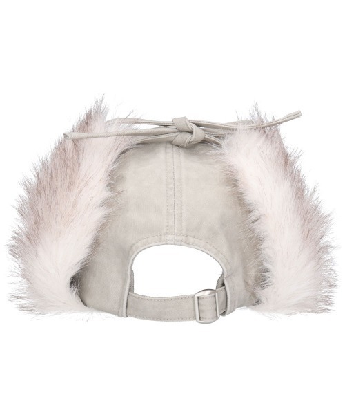 FILA（フィラ）の「FILA（フィラ）TWILL EARFLAP 6P CAP/フェイクファーイヤーフラップ フライトキャップ メンズ レディース ユニセックス（キャップ・レディース・ピンク/ベージュ/ブラック・FREE）」の10枚目の写真