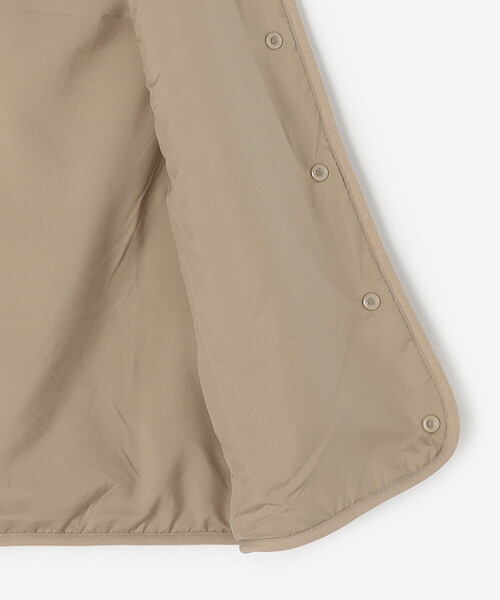 ORCIVAL（オーシバル）の「ORCIVAL | ボアフリース ノーカラーベスト WOMEN（その他アウター・レディース・チャコール/ベージュ・1）」の9枚目の写真