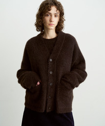 UNFIL アンフィル / stretch superkid mohair C/D ストレッチスーパーキッドモヘアカーディガン / WVFL-UW113