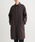 ATON�i�G�C�g���j�́u�yATON / �G�C�g���z�ʒ� SUPER 160S DOUBLE SAXONY BALMACAAN COAT 2�i�X�e���J���[�R�[�g�j�v�b�u���E��
