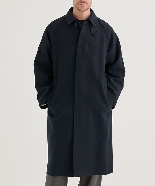 ATON / エイトン】別注 SUPER 160S DOUBLE SAXONY BALMACAAN COAT 2