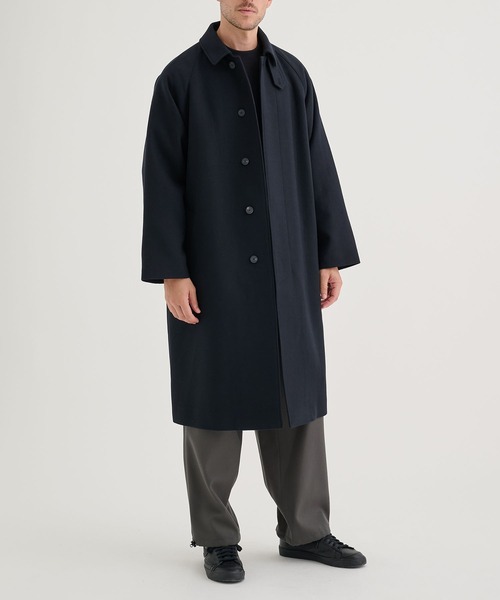 ATON / エイトン】別注 SUPER 160S DOUBLE SAXONY BALMACAAN COAT 2
