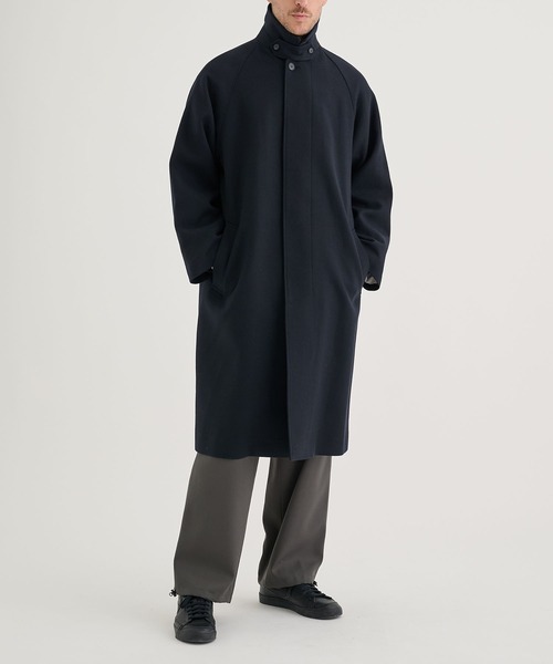 ATON / エイトン】別注 SUPER 160S DOUBLE SAXONY BALMACAAN COAT 2