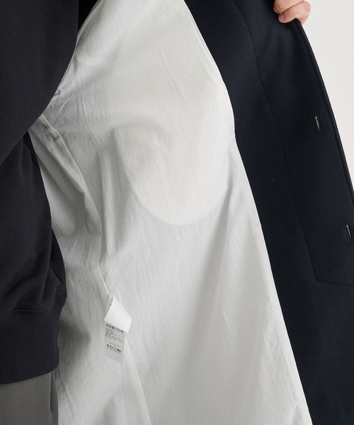 ATON / エイトン】別注 SUPER 160S DOUBLE SAXONY BALMACAAN COAT 2