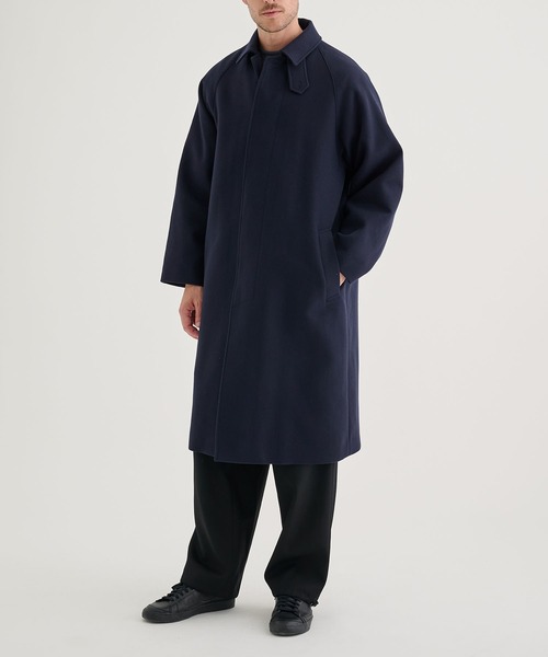 ATON / エイトン】別注 SUPER 160S DOUBLE SAXONY BALMACAAN COAT 2