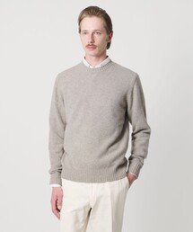 SOVEREIGN | <SOVEREIGN>BIAGIOLI MODESTO ウール/カシミヤ クルーネック ニット(ニット/セーター)