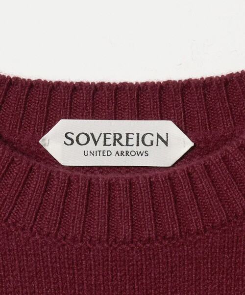 SOVEREIGN（ソブリン）の「＜SOVEREIGN＞BIAGIOLI MODESTO ウール/カシミヤ クルーネック ニット（ニット/セーター・メンズ・ナチュラル/ワイン/ネイビー/ベージュ・M/L/S）」の18枚目の写真