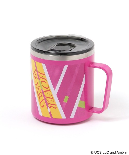 バック・トゥ・ザ・フューチャー】コラボ 蓋付きステンレスマグカップ