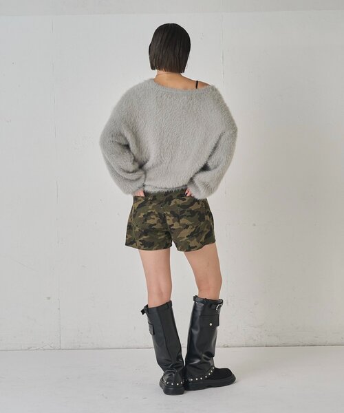 WHO'S WHO gallery(フーズフーギャラリー)の「【WEB限定】アソートツイルショートパンツ(その他パンツ・レディース・ブラック/ブラウン/カーキ・FREE)」の7枚目の写真