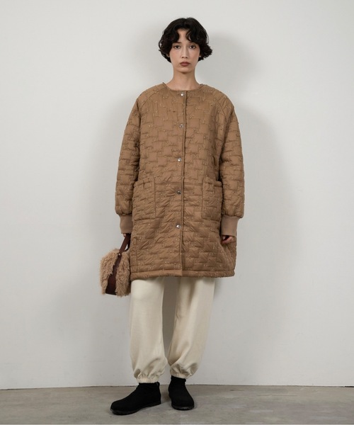 lawgy（ラウジー）の「brushed string rafu jogger pants / ブラッシュドストリングラフジョガーパンツ（その他パンツ・レディース・グレー/アイボリー/ブラック・FREE）」の7枚目の写真