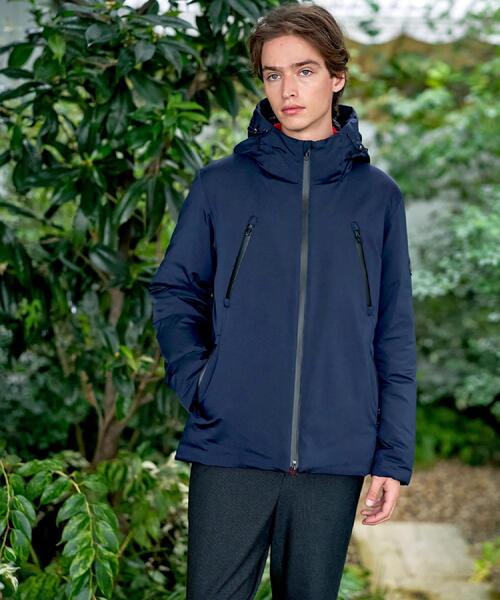 DRESSTERIOR（ドレステリア）の「【700フィルパワー/高品質ダウン】ウォータープルーフ ホワイトグースダウン（ダウンジャケット/コート・メンズ・ネイビー/ブラック・90/94/92/91）」の7枚目の写真