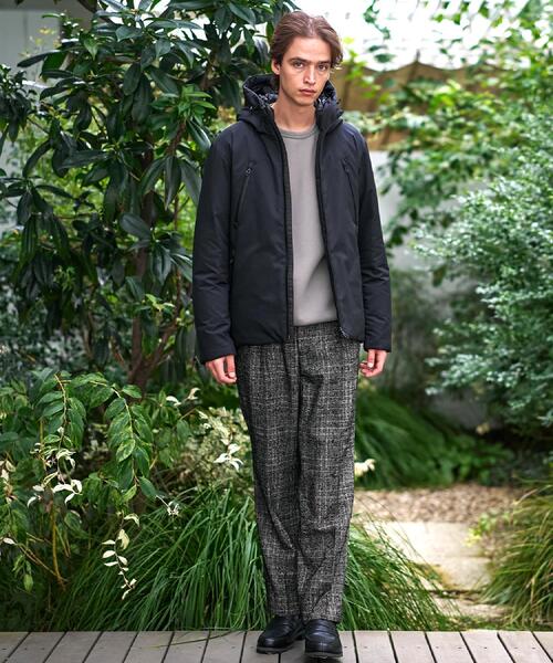 DRESSTERIOR（ドレステリア）の「【700フィルパワー/高品質ダウン】ウォータープルーフ ホワイトグースダウン（ダウンジャケット/コート・メンズ・ネイビー/ブラック・90/94/92/91）」の19枚目の写真