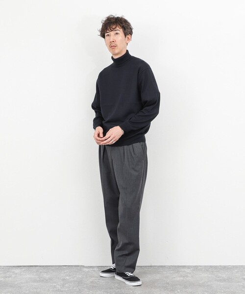 NOLLEY’S（ノーリーズ）の「ウォッシャブル タートルネックニット 25AW（ニット/セーター・メンズ・ロイヤルブルー/ネイビー/パープル/ブラック・S/M/L）」の20枚目の写真