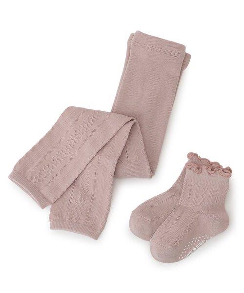 レギンス＋ソックスセット（レギンス/スパッツ）｜petit main