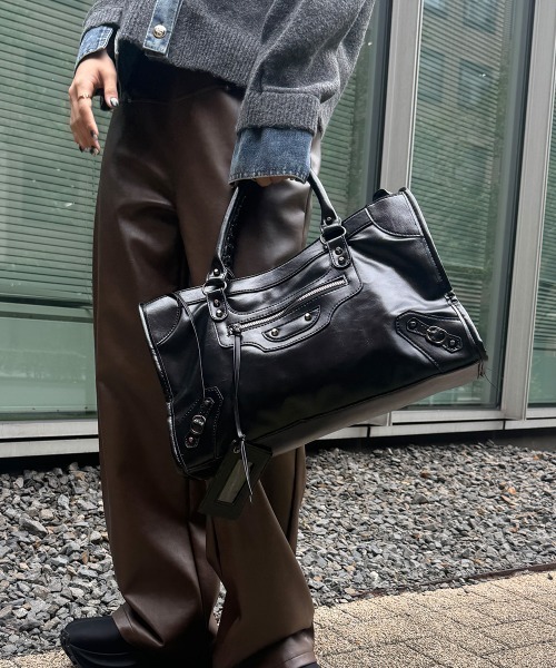 専用デザイン ショルダーバッグ スタッズデザイン ショルダーバッグ（ショルダーバッグ）｜SEN TOKYO