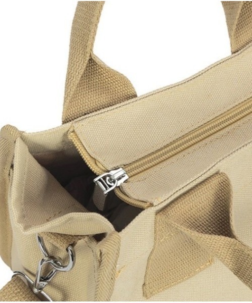 BACKYARD FAMILY(バックヤードファミリー)の「ショルダーバッグ ミニトート 2way yhcbag5116(ショルダーバッグ・レディース・ベージュ/ダークグリーン/ダークグレー/ブラック/ネイビー・FREE)」の19枚目の写真