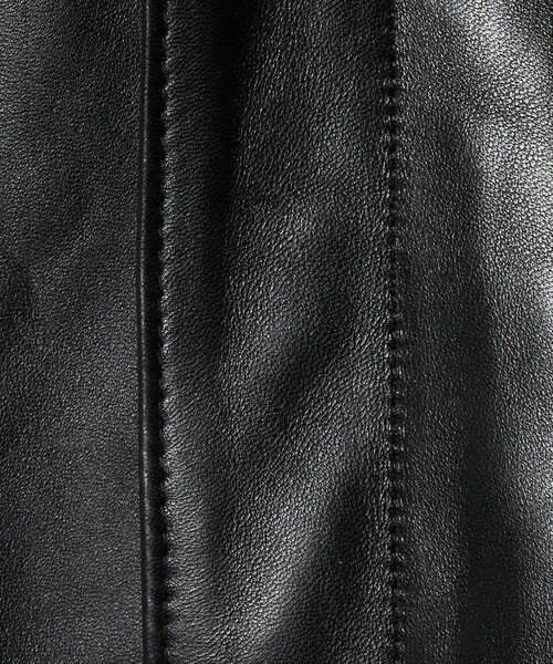 BEAUTY&YOUTH UNITED ARROWS（ビューティーアンドユースユナイテッドアローズ）の「シープ レザー A-2 ジャケット（ミリタリージャケット・メンズ・ブラック・S/M/L/XL）」の12枚目の写真