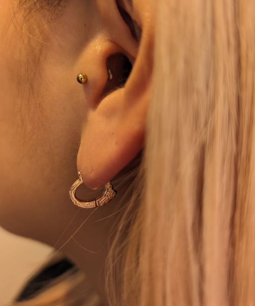 セール】MINI Open Heart pierce/【ハワイアンジュエリー