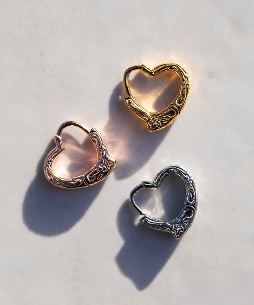 IRIEBEACH(アイリービーチ)の「MINI Open Heart pierce/【ハワイアンジュエリー】【サージカルステンレス】【金属アレルギー対応】【IRIEBEACH / アイリービーチ】つけっぱなしOK(ピアス(片耳用)・レディース・ピンク/ゴールド/シルバー・FREE)」の5枚目の写真