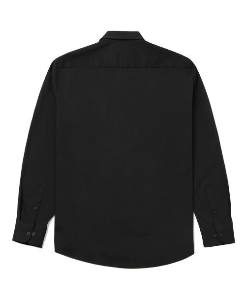 MUSINSA STANDARD（ムシンサスタンダード）の「ベーシックドレスシャツ[ブラック]（ビジネスシャツ・メンズ・その他・LARGE/X-LARGE/XX-LARGE/SMALL/MEDIUM）」の3枚目の写真
